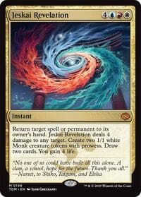 Jeskai Revelation - Tarkir: Dragonstorm - Magic: The Gathering card