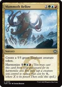 Mammoth Bellow - Tarkir: Dragonstorm - Magic: The Gathering card