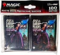 October 2021 Secret Lair Drop Series - Rise of the Dark Realms Deck Protector Sleeves for Magic: The Gathering (100-pack) - Ultra Pro Card Sleeves - Card Sleeves card