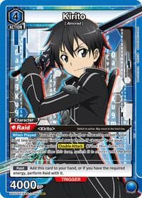 Kirito (104) - UE07ST: Sword Art Online Starter Deck - Union Arena card