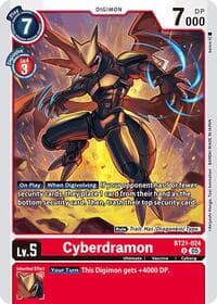 Cyberdramon - World Convergence - Digimon Card Game card