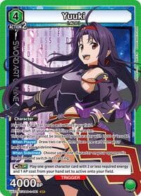 Yuuki (081) - UE07BT: Sword Art Online - Union Arena card