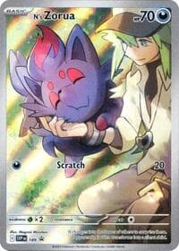 N's Zorua - 189 - SV: Scarlet & Violet Promo Cards - Pokemon card