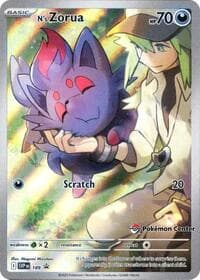 N's Zorua - 189 (Pokemon Center Exclusive) - SV: Scarlet & Violet Promo Cards - Pokemon card