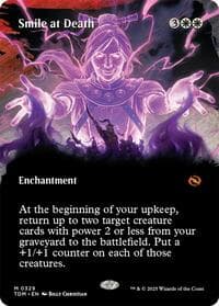 Smile at Death (Borderless) - Tarkir: Dragonstorm - Magic: The Gathering card