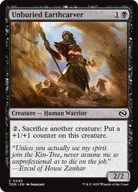 Unburied Earthcarver - Tarkir: Dragonstorm - Magic: The Gathering card