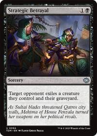 Strategic Betrayal - Tarkir: Dragonstorm - Magic: The Gathering card