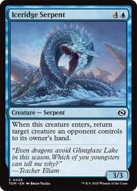 Iceridge Serpent - Tarkir: Dragonstorm - Magic: The Gathering card
