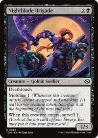 Nightblade Brigade - Tarkir: Dragonstorm - Magic: The Gathering card