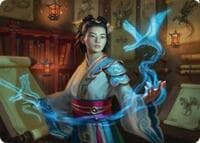 Dragonologist Art Card (6/54) - Art Series: Tarkir: Dragonstorm - Magic: The Gathering card