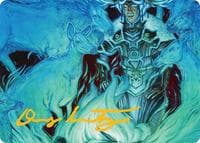 Unending Whisper Art Card (9/54) (Gold-Stamped Signature) - Art Series: Tarkir: Dragonstorm - Magic: The Gathering card