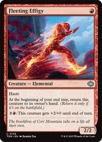 Fleeting Effigy - Tarkir: Dragonstorm - Magic: The Gathering card