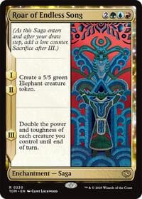 Roar of Endless Song - Tarkir: Dragonstorm - Magic: The Gathering card