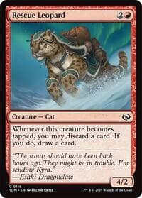 Rescue Leopard - Tarkir: Dragonstorm - Magic: The Gathering card