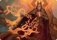 Abzan Devotee Art Card (10/54) - Art Series: Tarkir: Dragonstorm - Magic: The Gathering card