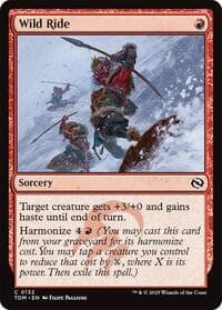 Wild Ride - Tarkir: Dragonstorm - Magic: The Gathering card