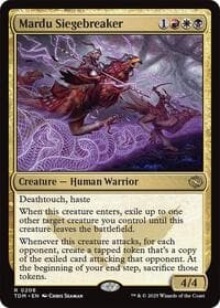 Mardu Siegebreaker - Tarkir: Dragonstorm - Magic: The Gathering card