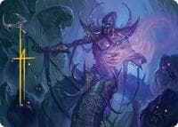 Sidisi, Regent of the Mire Art Card (14/54) (Gold-Stamped Signature) - Art Series: Tarkir: Dragonstorm - Magic: The Gathering card