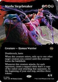 Mardu Siegebreaker (Borderless) - Tarkir: Dragonstorm - Magic: The Gathering card
