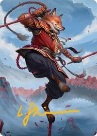 Equilibrium Adept Art Card (16/54) (Gold-Stamped Signature) - Art Series: Tarkir: Dragonstorm - Magic: The Gathering card