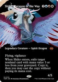 Shiko, Paragon of the Way (Borderless) - Tarkir: Dragonstorm - Magic: The Gathering card