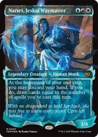 Narset, Jeskai Waymaster (Showcase) - Tarkir: Dragonstorm - Magic: The Gathering card