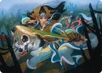 Eshki Dragonclaw Art Card (23/54) - Art Series: Tarkir: Dragonstorm - Magic: The Gathering card