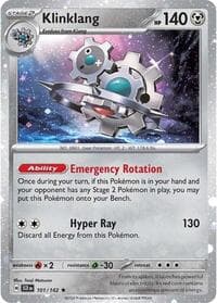 Klinklang - 101/142 (Cosmos Holo) - Miscellaneous Cards & Products - Pokemon card