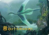 Teval, Arbiter of Virtue Art Card (26/54) (Gold-Stamped Signature) - Art Series: Tarkir: Dragonstorm - Magic: The Gathering card