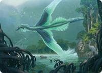 Teval, Arbiter of Virtue Art Card (26/54) - Art Series: Tarkir: Dragonstorm - Magic: The Gathering card