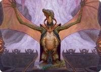 Kheru Goldkeeper Art Card (36/54) - Art Series: Tarkir: Dragonstorm - Magic: The Gathering card