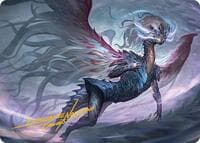 Shiko, Paragon of the Way Art Card (37/54) (Gold-Stamped Signature) - Art Series: Tarkir: Dragonstorm - Magic: The Gathering card