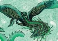 Teval, Arbiter of Virtue Art Card (38/54) - Art Series: Tarkir: Dragonstorm - Magic: The Gathering card