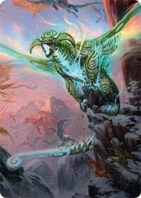 Ureni of the Unwritten Art Card (51/54) - Art Series: Tarkir: Dragonstorm - Magic: The Gathering card