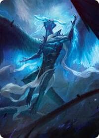 Ugin, Eye of the Storms Art Card (1/54) - Art Series: Tarkir: Dragonstorm - Magic: The Gathering card