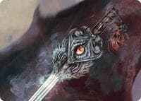 Dragonfire Blade Art Card (40/54) - Art Series: Tarkir: Dragonstorm - Magic: The Gathering card