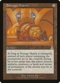 Storage Matrix - Urza's Destiny - Magic: The Gathering card