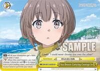 Sea Breeze Carrying Courage In - Rascal Does Not Dream Series - Weiss Schwarz card