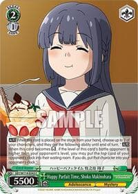 Happy Parfait Time, Shoko Makinohara - Rascal Does Not Dream Series - Weiss Schwarz card