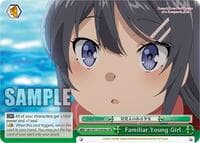 Familiar Young Girl - Rascal Does Not Dream Series - Weiss Schwarz card