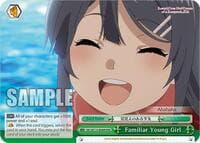 Familiar Young Girl (RRR) - Rascal Does Not Dream Series - Weiss Schwarz card