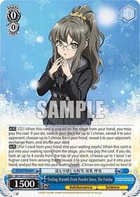 Feeling Warmth From Powder Snow, Rio Futaba - Rascal Does Not Dream Series - Weiss Schwarz card