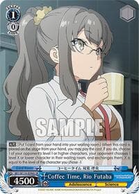 Coffee Time, Rio Futaba (SR) - Rascal Does Not Dream Series - Weiss Schwarz card