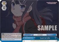 Lost in Life - Rascal Does Not Dream Series - Weiss Schwarz card
