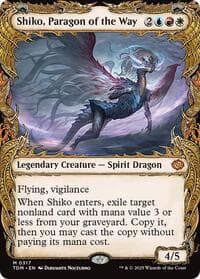 Shiko, Paragon of the Way (Showcase) - Tarkir: Dragonstorm - Magic: The Gathering card
