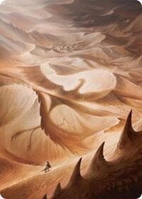 Plains Art Card (30/54) - Art Series: Tarkir: Dragonstorm - Magic: The Gathering card