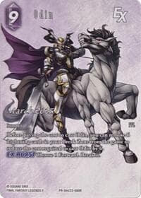 Odin EX (Full Art) - FF: Promo Cards - Final Fantasy TCG card