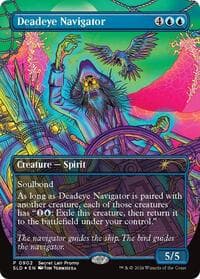 Deadeye Navigator (Rainbow Foil) - Secret Lair Drop Series - Magic: The Gathering card