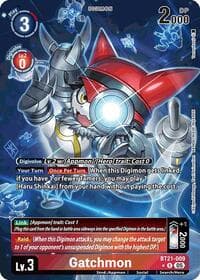 Gatchmon (Alternate Art) - World Convergence - Digimon Card Game card