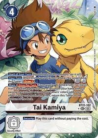 Tai Kamiya (Alternate Art) - World Convergence - Digimon Card Game card